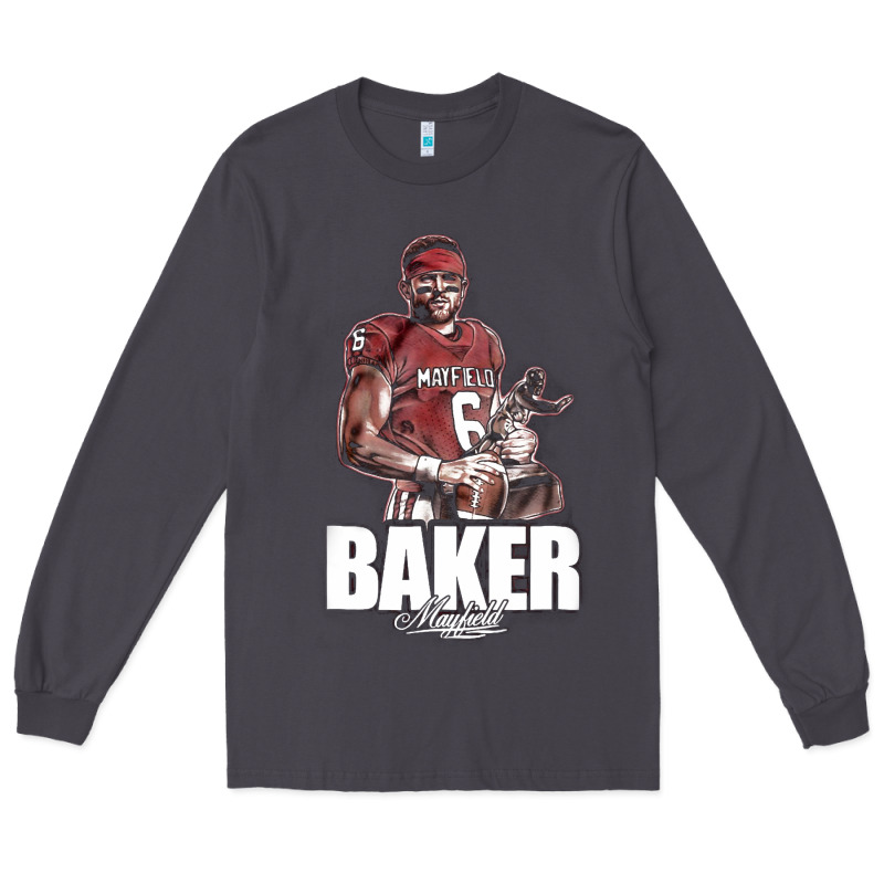 Baker Mayfield [tb] Long Sleeve Tee by linhVisuals | Teevron