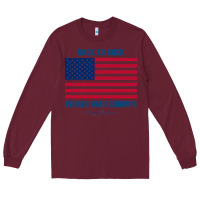 Burgundy back to back world war champs back [tw] Long Sleeve Tee - linhVisuals