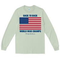 Matcha back to back world war champs back [tw] Long Sleeve Tee - linhVisuals