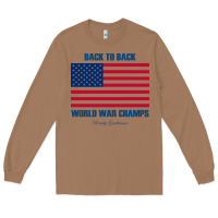 Toasted Coconut back to back world war champs back [tw] Long Sleeve Tee - linhVisuals
