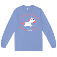 Colony Blue i'm a little horse Long Sleeve Tee - linhVisuals