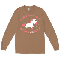 Toasted Coconut i'm a little horse Long Sleeve Tee - linhVisuals