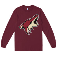 Burgundy the-coyotes-of-arizona-sporst Long Sleeve Tee - linhVisuals