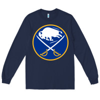 Navy the-sabres-buffalo-sports Long Sleeve Tee - linhVisuals