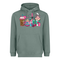 Sage nail hustler coffee cups Heavyweight Hoodie - Jasminsmagicworld