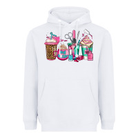 White nail hustler coffee cups Heavyweight Hoodie - Jasminsmagicworld