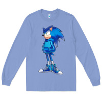 Colony Blue Söniĉ Kids Long Sleeve Tee - linhVisuals