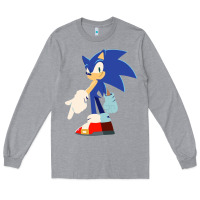 Heather Grey Söniĉ Kids Long Sleeve Tee - linhVisuals