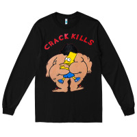 Black bart crack kills Long Sleeve Tee - linhVisuals