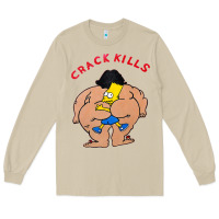 Mushroom bart crack kills Long Sleeve Tee - linhVisuals