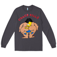Smoke bart crack kills Long Sleeve Tee - linhVisuals