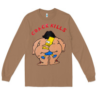Toasted Coconut bart crack kills Long Sleeve Tee - linhVisuals