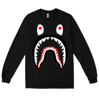 Black bape shark [tb] Long Sleeve Tee - linhVisuals