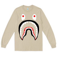 Mushroom bape shark [tb] Long Sleeve Tee - linhVisuals