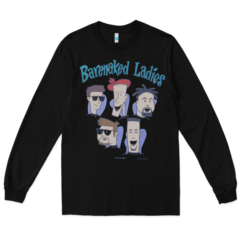 Barenaked Ladies Vintage 1993 Cartoon Long Sleeve Tee by linhVisuals | Teevron