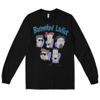 Black barenaked ladies vintage 1993 cartoon Long Sleeve Tee - linhVisuals