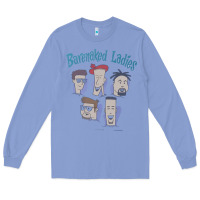 Colony Blue barenaked ladies vintage 1993 cartoon Long Sleeve Tee - linhVisuals