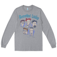 Heather Grey barenaked ladies vintage 1993 cartoon Long Sleeve Tee - linhVisuals