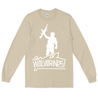 Mushroom Red Dawn Wolverines Long Sleeve Tee - linhVisuals
