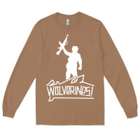 Toasted Coconut Red Dawn Wolverines Long Sleeve Tee - linhVisuals