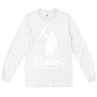 White Red Dawn Wolverines Long Sleeve Tee - linhVisuals