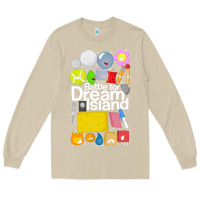 Mushroom battle for dream island poster [tb] Long Sleeve Tee - linhVisuals