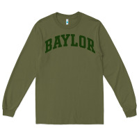 Army Green baylor [tw] Long Sleeve Tee - linhVisuals
