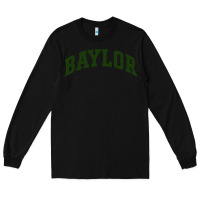 Black baylor [tw] Long Sleeve Tee - linhVisuals