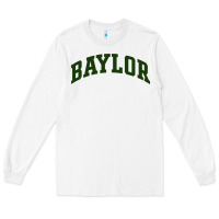 White baylor [tw] Long Sleeve Tee - linhVisuals