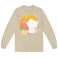 Mushroom cat t  shirt ramen noodles kawaii cat t  shirt Long Sleeve Tee - linhVisuals