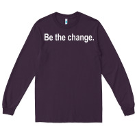 Plum be the change [tb] Long Sleeve Tee - linhVisuals