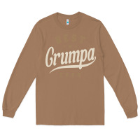 Toasted Coconut Mens Best Grumpa Ever Funny Grandpa Long Sleeve Tee - linhVisuals