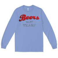 Colony Blue beers not tears Long Sleeve Tee - linhVisuals