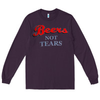 Plum beers not tears Long Sleeve Tee - linhVisuals