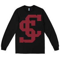 Black santa clara br Long Sleeve Tee - linhVisuals