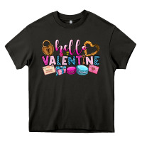 Asphalt hello valentine Heavy Core Tee - OliviaCreatesArt