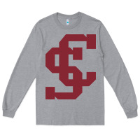 Heather Grey santa clara br Long Sleeve Tee - linhVisuals