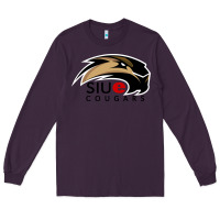 Plum siu edwardsville Long Sleeve Tee - linhVisuals