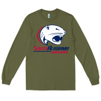 Army Green south alabam Long Sleeve Tee - linhVisuals