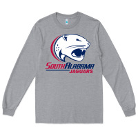 Heather Grey south alabam Long Sleeve Tee - linhVisuals