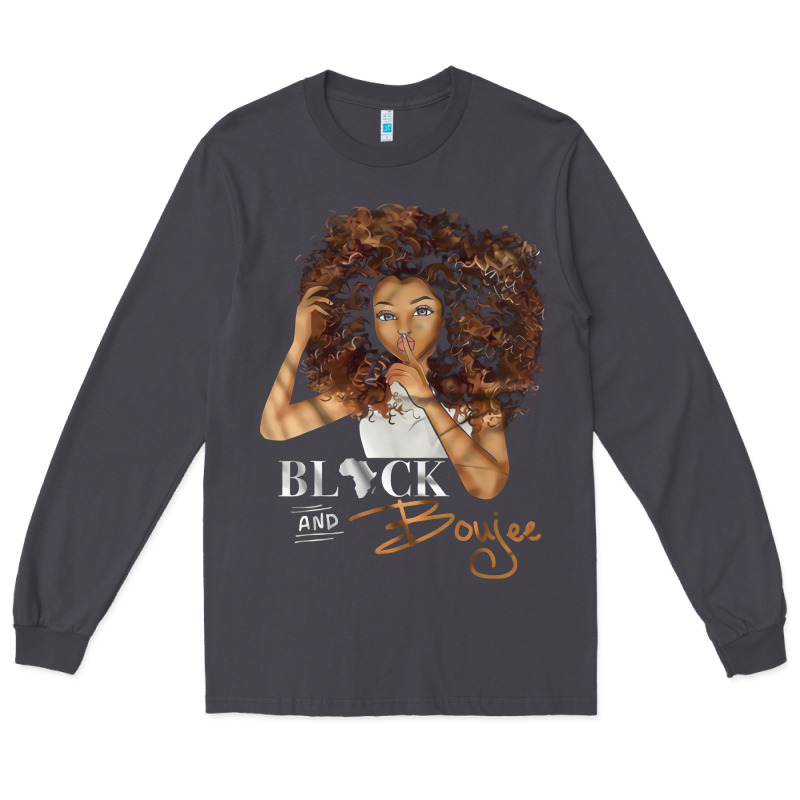 Black And Boujee [tb] Long Sleeve Tee by linhVisuals | Teevron