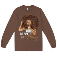 Chestnut black and boujee [tb] Long Sleeve Tee - linhVisuals