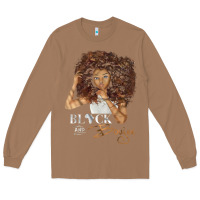 Toasted Coconut black and boujee [tb] Long Sleeve Tee - linhVisuals