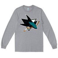 Heather Grey the-san-jose-sharks-pen Long Sleeve Tee - linhVisuals