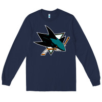 Navy the-san-jose-sharks-pen Long Sleeve Tee - linhVisuals