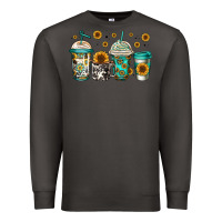 Smoke sunflowers coffee cups Premium Sweatshirt - Jasminsmagicworld