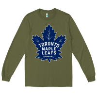 Army Green the-toronto-maple-leafs-pen Long Sleeve Tee - linhVisuals