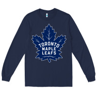 Navy the-toronto-maple-leafs-pen Long Sleeve Tee - linhVisuals