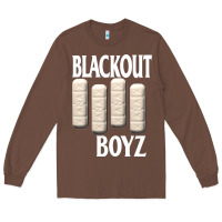 Chestnut blackout boyz black Long Sleeve Tee - linhVisuals