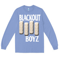 Colony Blue blackout boyz black Long Sleeve Tee - linhVisuals